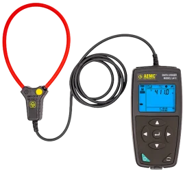 AEMC L411 AC Current Data Logger with 14" MiniFlex® sensor, 0.4 to 3600 A, single-channel