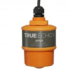 APG CR-L Series True Echo® Radar Liquid Level Sensor Transmitter, 7.87" to 49.21', PE body, RS-485, 40' cable