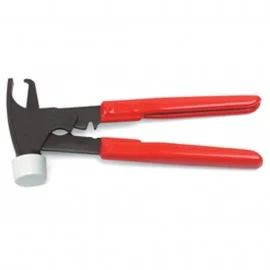 GearWrench 3358 Wheel Weight Hammer, mar-free, plastisol-dipped handle