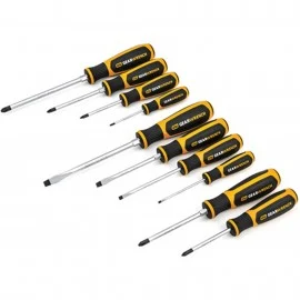 GearWrench 80060H Combination Screwdriver Set, 10-piece, with Pozidriv