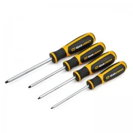 GearWrench 80065H Square Screwdriver Set, 4-Piece, #0 to #3