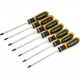 GearWrench 80071H Screwdriver Set, Torx, 7-piece