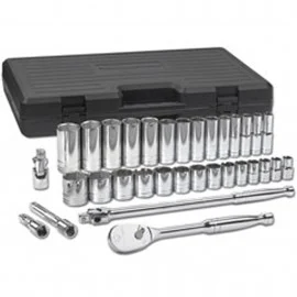 GearWrench 80715 SAE Socket Set, 33-piece, ½" drive