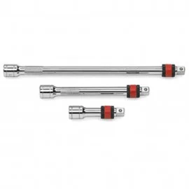 GearWrench 81003 Locking Extension Set, ¼" Drive, 3-Piece