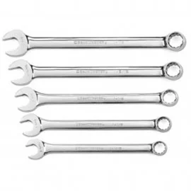 GearWrench 81921 Combination Wrench Set, SAE, 5-piece