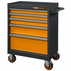 GearWrench 83241 Rolling Tool Cabinet, 5 Drawers, 26-7/10" W