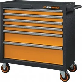 GearWrench 83243 GSX Series Rolling Tool Cabinet, 6 Drawers, 36"