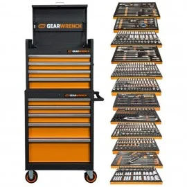 GearWrench MEGAMODPRO Master Mechanics Tool Set, 791 pieces, with tool storage