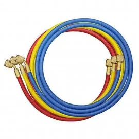 Mastercool 40372 Hose Set, 72", ¼" fittings