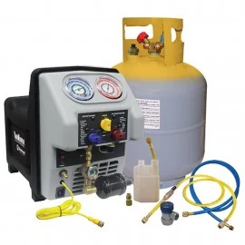 Mastercool 69365 Recovery Machine, oil-less, with tank