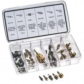 Mastercool 91337 Valve Core Repair Kit, R12/R134A, 51-piece