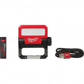 Milwaukee 2114-21 USB Pivoting Flood Light, 550 lm