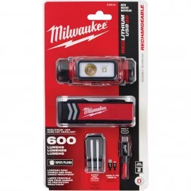 Milwaukee 2163-21 REDLITHIUM USB Hardhat Headlamp, 600 lm