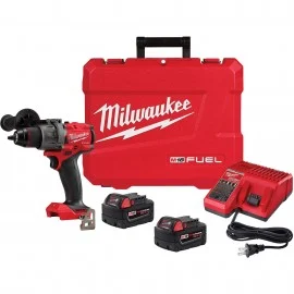 Milwaukee 2904-22 Hammer Drill/Driver Kit, 18V, ½"