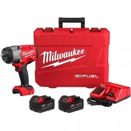 Milwaukee 2967-22 Impact Wrench Kit, ½", 1500'-lbs