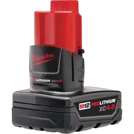 Milwaukee 48-11-2440 Battery, 12 V, 4.0 Ah