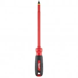 Milwaukee 48-22-2224 Insulated Screwdriver, 3/8" Slotted, 10"