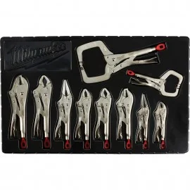 Milwaukee 48-22-3690 Torque Lock Pliers Kit, 10-piece
