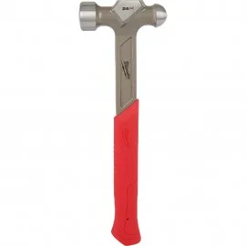 Milwaukee 48-22-9131 Steel Ball Peen Hammer, 24 oz, 12" handle