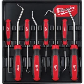 Milwaukee 48-22-9218 Hook & Pick Set, 8-piece, hose and mini picks