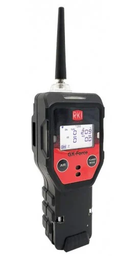 RKI GX-Force Sample Draw Multi-Gas Detector, GX-Force, H2S,AC adapter,USB cable,belt clip,rubber nozzle,10ft hose/probe